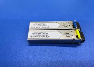 Quality 1.25Gb/S 60KM Fiber Optic SFP Module BIDI 1550/1490nm Simplex LC Connector wholesale