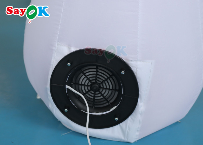 Full Printing Color Giant Inflatable Mushroom Decoration With Blower
