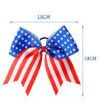 Ribbon diy custom wholesale American National Day bow hair accessories
