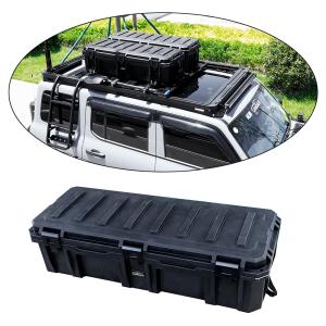 Quality Customized Heavy Duty Car Roof Box with Black Green Outside Size L1200*W470*H325 mm wholesale