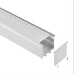 Ceiling Strip light Recessed LED Profile Aluminum Heat Dissipation