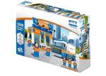 Lightweight Building Blocks Educational Toys City Logistic Medical Rescue