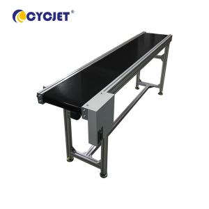 China Motorized Food Packaging Conveyor Belt Heavy Duty Stainless Steel For Inkjet Coding on sale
