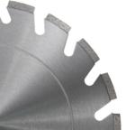 Wide U Slot Diamond Cutting Blade , Metal Bond Diamond Concrete Cutting Blades