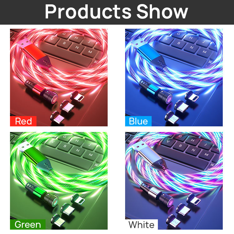 480Mbps Magnetic USB Charging Cable 8000 Times Explosionproof