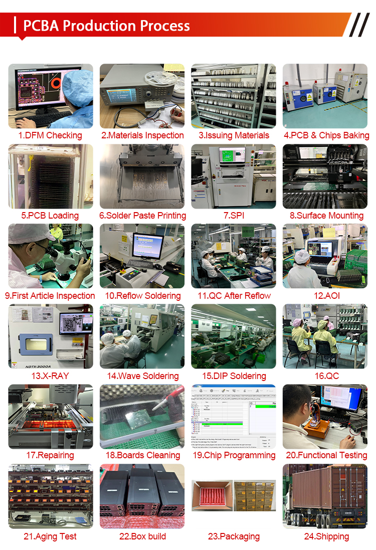 SMT factory Jrc Customized PCBA PCB Prototype Placa De PCBA Ensamblaje De PCB