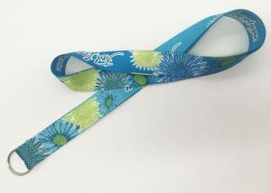 Quality Polyester Printing Dye Sublimation Lanyards , Id Badge Neck Strap With Custom Logo wholesale