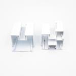 Aluminum Profiles For Glass Vitrina Serie100