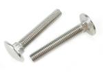 Polishing Hardware Nuts Bolts Mushroom Head SS M6 Carriage Bolts Square Neck