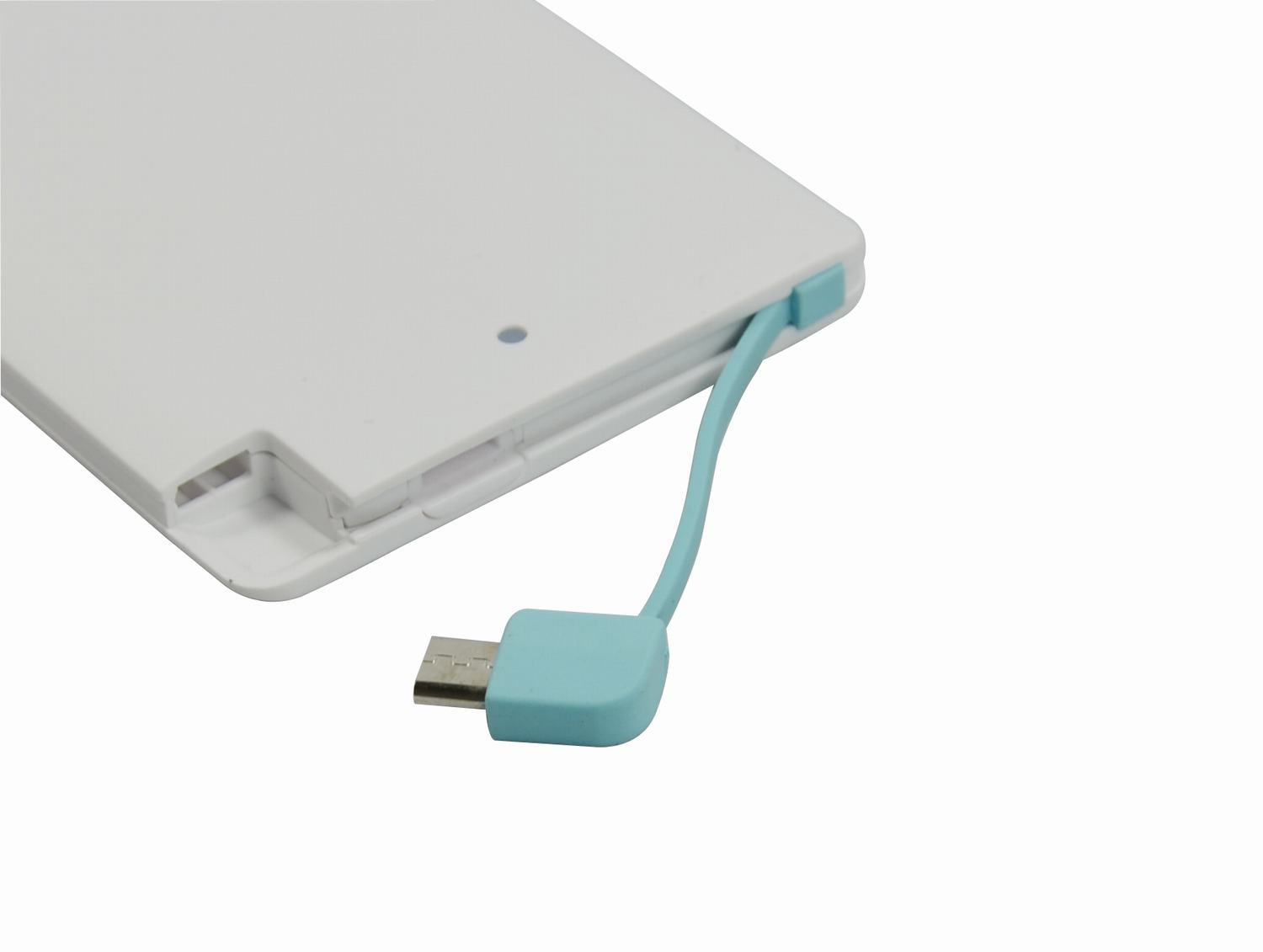 2600mAh Lipstick Power Bank ultra-thin , Backup Mobile Charger Power bank