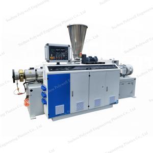 Quality 65mm Plastic Twin Screw Extruder PVC UPVC CPVC Pipe Production Line With Customized wholesale