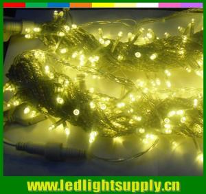 Quality home christmas decoration AC powered led fairy string lights wholesale