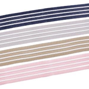 Quality KJ20041 4cm Braided Cotton Jacquard Ribbon Trim wholesale