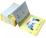 colorful creative paper advertising player 7 inch HD LCD screen postcard display