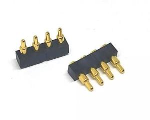 Quality Powerful Pogo Pin Usb Connector Gold Plated Solder Waterproof 2 Pin wholesale