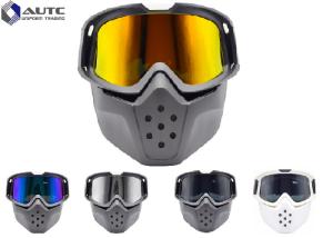China Full Face Stylish Safety Glasses , Construction Safety Goggles ABS Raw Frame on sale