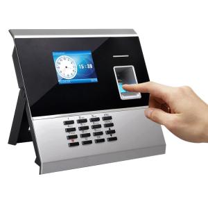 China Employee RoHS Real Time Fingerprint Attendance Machine on sale