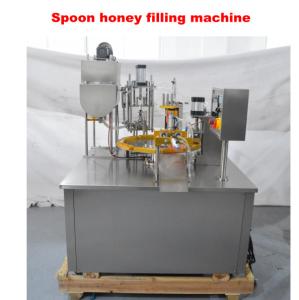 Quality PLC Control AC 380V Automatic Honey Spoon Filling Machine wholesale