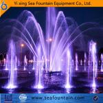 Orient Stone Marble Hole Dry Floor Fountains RGB Underwater Light
