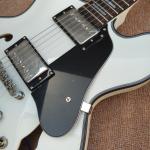 High quality hollow body jazz electric guitar, rosewood fingerboard black