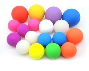 Quality Silicone Rubber Yoga Massage Ball Lacrosse Eco - Friendly High Hardness wholesale