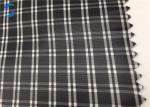 230T Waterproof Plaid Taffeta Fabric Printed Lining