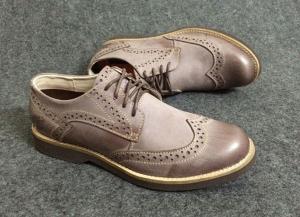 Quality Oxford Style Men Business Casual Shoes , Any Logo Lace Up Derby Shoes wholesale