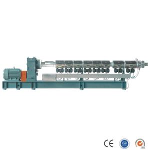 Quality 120mm Force Feeder Recycling Plastic Pelletizer Extruder Single Screw For PP PE PA wholesale