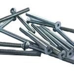 CNC Machining Steel Fabrication Services Fastening Screw Parts 3D Model For Car