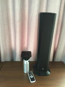 Quality Remote Control Black / Silver / Gold Room Large Area Scent Diffuser 3000CBM Floor Standing Aluminum Housing 5.5kg wholesale