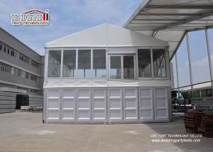 Quality Waterproof 10 By 10 Double Decker Tents With UV Resistant White PVC Roof Cover wholesale