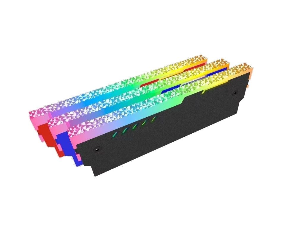 DDR4 Overclocking Gaming RAM Prism PRO RGB 3600 U-DIMM Manta Synchronized Across M/B of Asus, Gigabyte, Msi, Asrock Fully Overclocking Capable, High Tolerance.