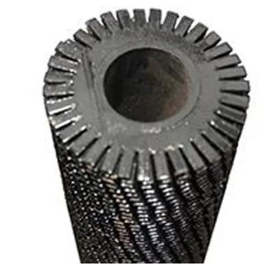 DELLOK ASTM A106 Carbon Steel Stainless Steel Heat Exchange Serrated Fin Tube
