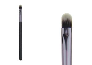 Grey Natural Flat Synthetic Concealer Brush Cosmetic Makeup Brushes Set