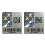 Customized Anti Counterfeiting Security Label Stickers Optically Changeable