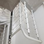 Certified Hot Dip Galvanizing Iron Indoor Veranda Railing Flooring Mounted For