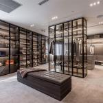Custom Design Wooden Wardrobe Closet for High End Contemporary Bedroom