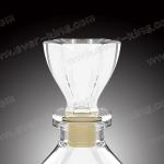 SGS Cork Cap Empty 750ML Tequila Glass Bottle