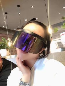 Quality 330*220mm Plastic PET Double Sided Face Shield Visor wholesale