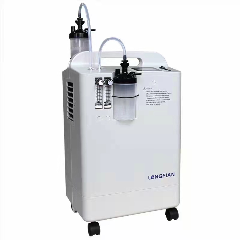 Medical Grade 10L Oxygen Concentrator Dual Flow Hospital Emergency Equipment