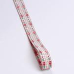 7mm-38mm Blue Embroidered Ribbon ISO9001 Embroidered Floral Ribbon