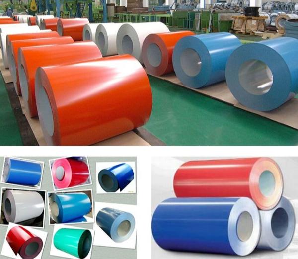 Custom Color A1100 Prepainted Aluminum Coil Weather Resistance Standardized Low