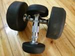 rubber coated dumbbell