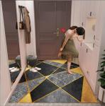120*160cm Household Door Floor Carpet Rug Marble Entrance Corridor Mat