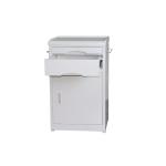 White Full ABS 480*480*750mm Medical Bedside Cabinet