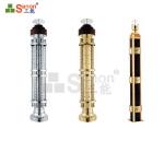 Home Decoration Stainless Steel Balustrade Posts Rose Gold Flooring Mounted