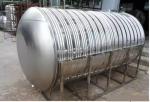 304 316 10000lliter Cylindrical Stainless Water Tank Portable Storage SS Water
