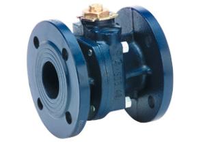 2 Way Full Bore Flanged Cast Iron Ball Valve