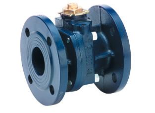 Cheap 2 Way Full Bore Flanged Cast Iron Ball Valve for sale