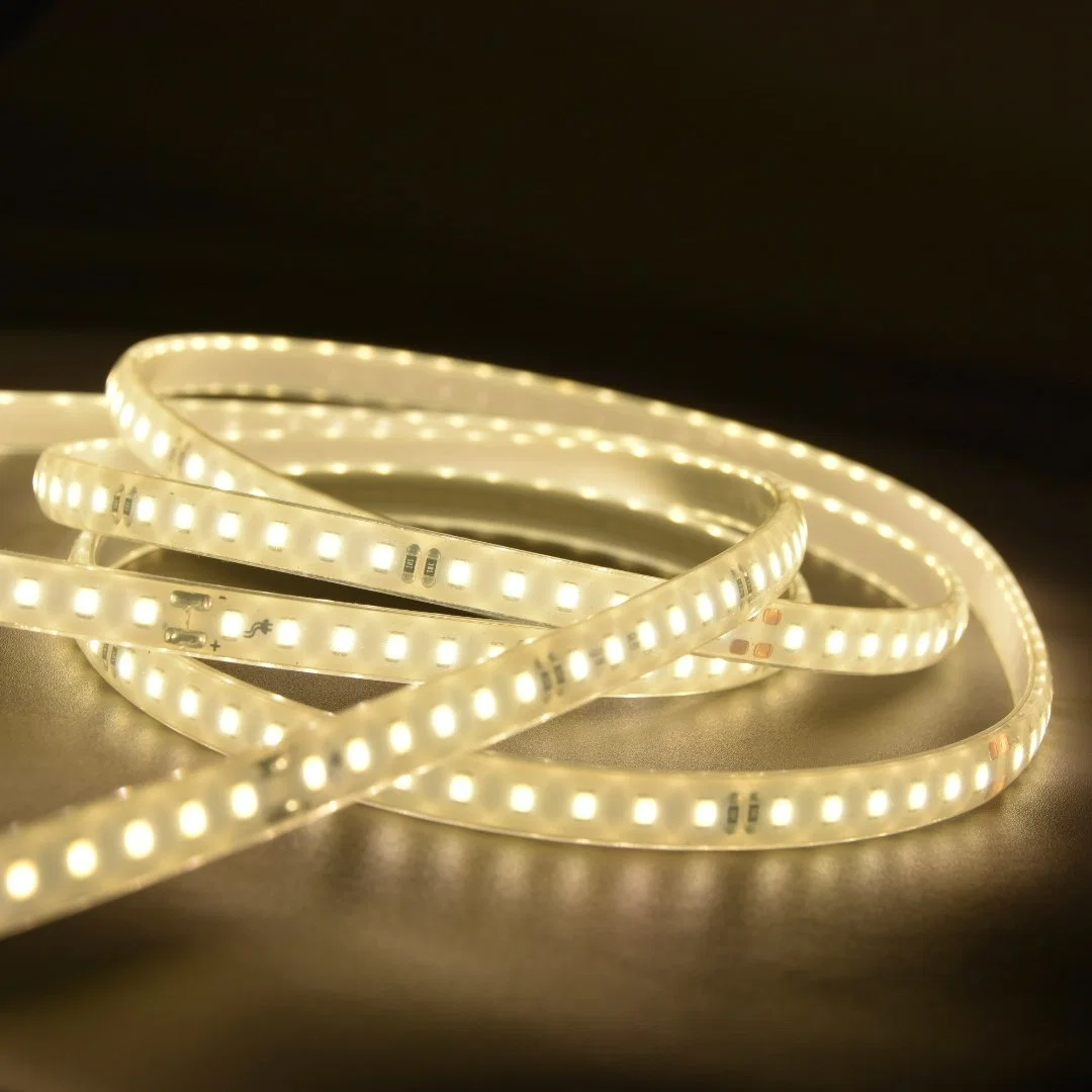 110v220v Waterproof 10mm 180leds 6500K Die-Cutting Board SMD2835 LED Strip Light IP67